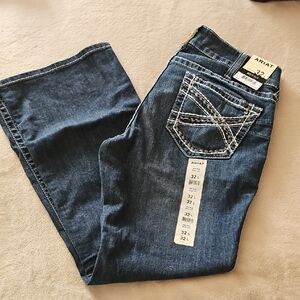NWT Ariat Womens Midrise Bootcut Jeans 32 S